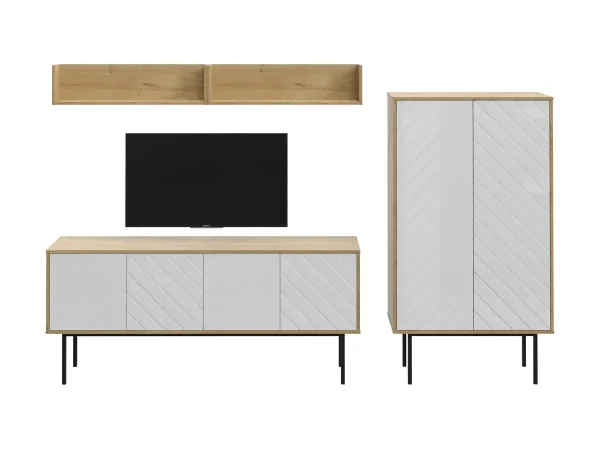 Композиция Boho 6 белый, дуб корбридж — изображение 2