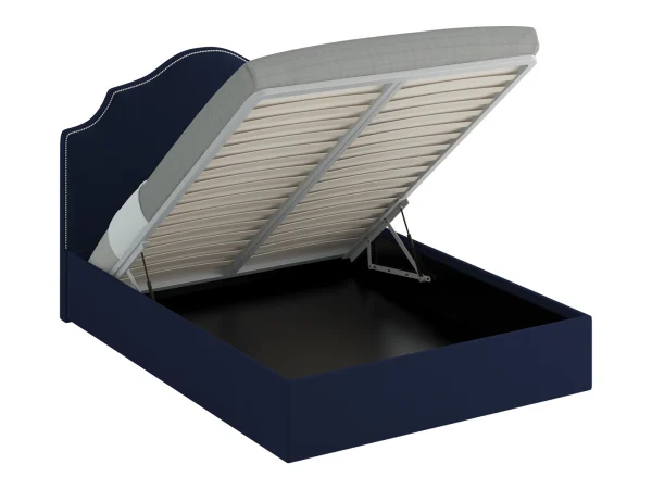 Кровать Queen Victoria Lux темно-синий — изображение 2