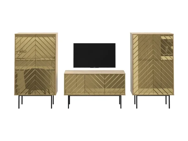 Композиция Boho 3 дуб корбридж, золотистый — изображение 2