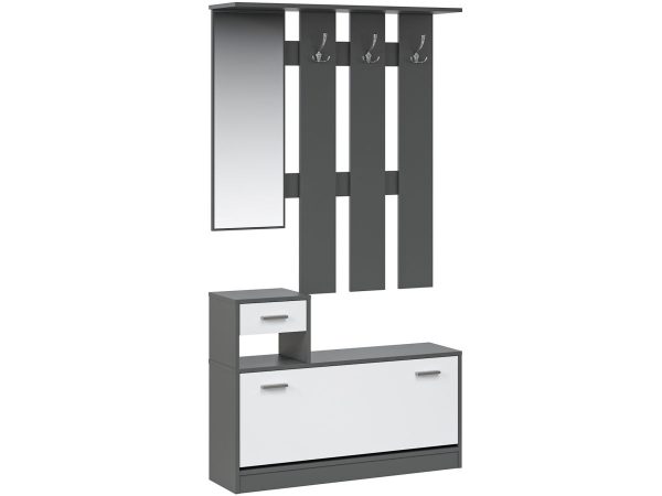 Антрацит/белый