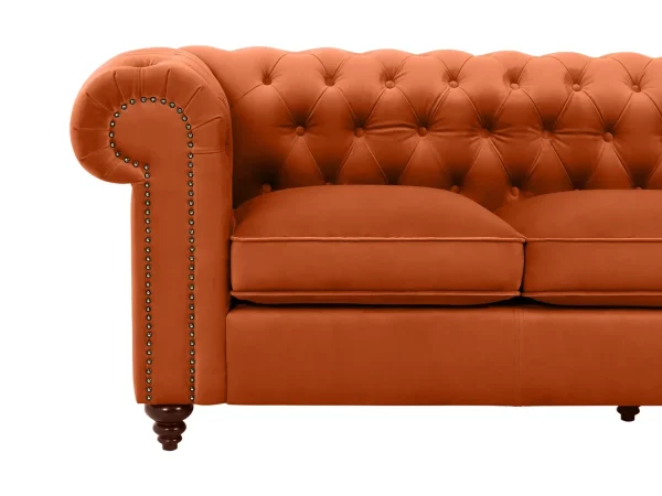 a14ce013823c9be39298cf7ffe1c04f3 Диван Chester Classic оранжевый — изображение 3