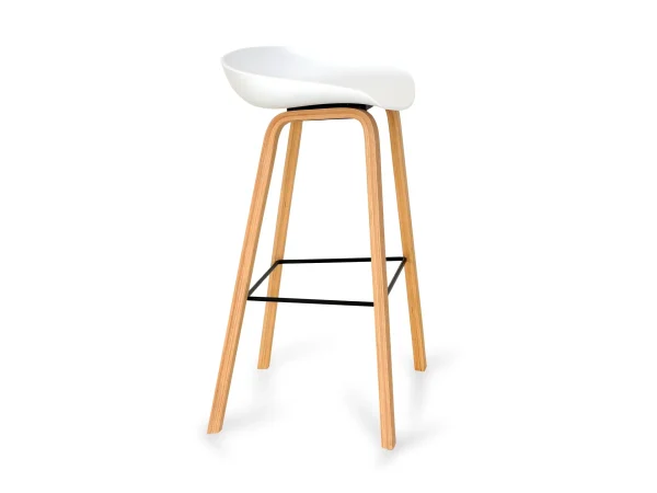 Стул барный Libra белый — изображение 3