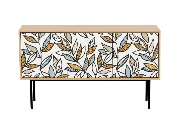 Тумба малая Boho Color дуб корбридж, с принтом — изображение 2