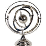 Сфера серебро 0.34x0.34x0.28м