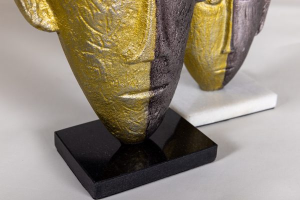 Декор настольный из 2-х предметов Face 0.26x0.17x0.08м — изображение 3