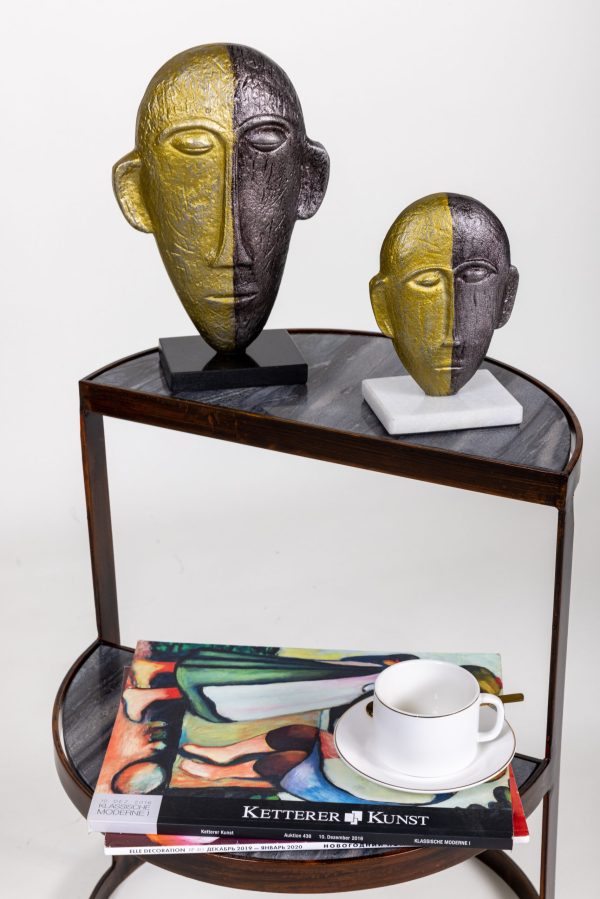 Декор настольный из 2-х предметов Face 0.26x0.17x0.08м — изображение 5