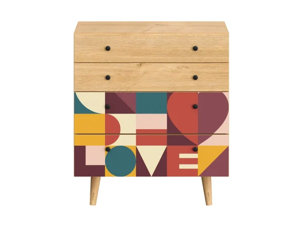 Комод большой Frida с принтом, робиния брэнсон — изображение 2