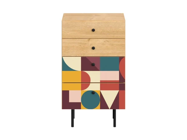 b957f0e050e941463b08f9b70ecc42ee Комод малый Frida с принтом, робиния брэнсон — изображение 2