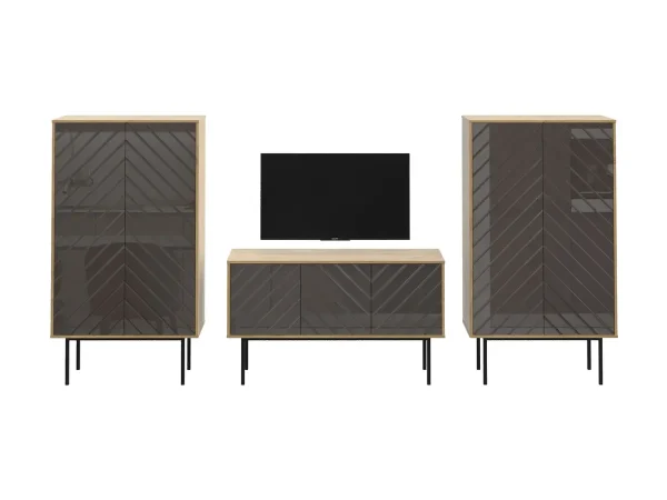 Композиция Boho 3 коричневый, дуб корбридж — изображение 2