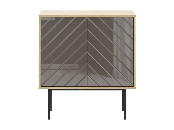 Шкаф Boho низкий коричневый, дуб корбридж — изображение 2