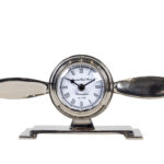 Часы-пропеллер серебро 0.013x0.034x0.07м