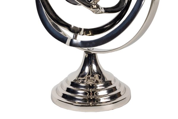 Сфера серебро 0.34x0.34x0.28м — изображение 2