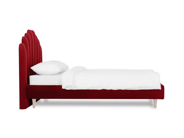 Кровать Queen II Sharlotta L 1600 бордовый — изображение 3