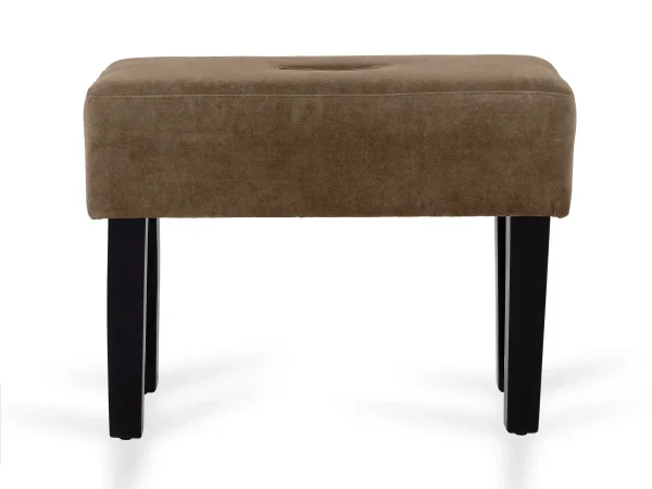 Табурет мягкий Handy серо-коричневый — изображение 2