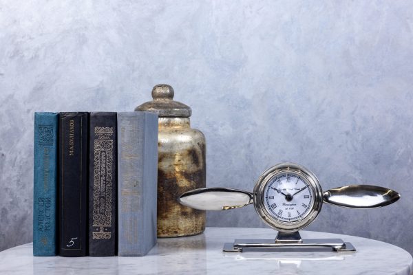 Часы-пропеллер серебро 0.013x0.034x0.07м — изображение 3