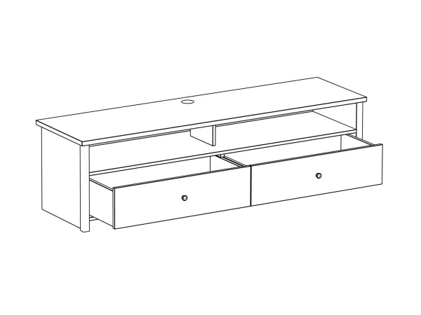 Тумба для ТВ большая Village — изображение 2