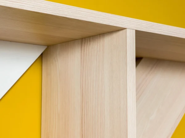 Полка прямая Xeno белый, ясень коимбра — изображение 3