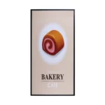 Картина интерьерная Bakery Caf? 20х40см