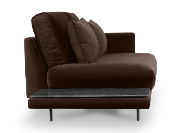Кушетка Ricadi темно-коричневый — изображение 3