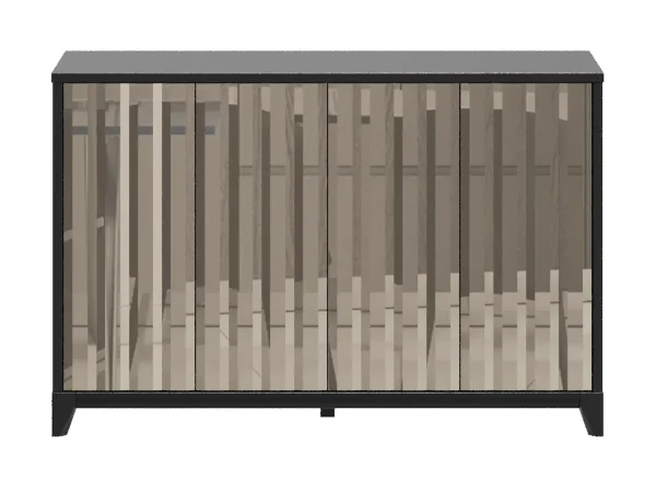 Сервант Dante большой бронзовый, черный — изображение 2