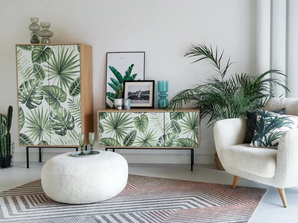 Композиция Boho Color 2 дуб корбридж, с принтом — изображение 3