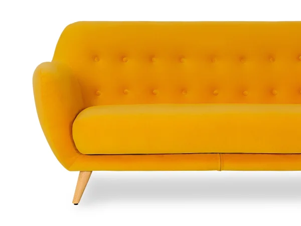 Диван Loa 2-местный желтый — изображение 3