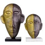 Декор настольный из 2-х предметов Face 0.26x0.17x0.08м