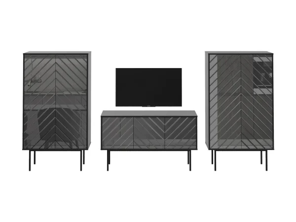 f8ac182393d6b7be6d05011bc5b2eeee Композиция Boho 3 серый, черный — изображение 2