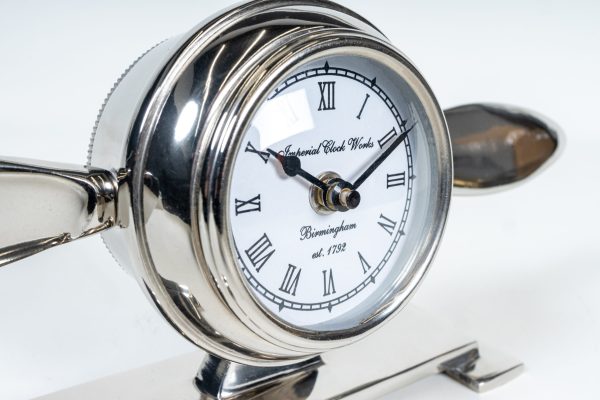 Часы-пропеллер серебро 0.013x0.034x0.07м — изображение 4