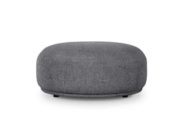 Пуф круглый Fabro темно-серый — изображение 2