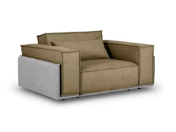 Кресло Asti светло-коричневый, серый — изображение 2