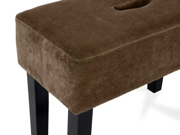 Табурет мягкий Handy серо-коричневый — изображение 3