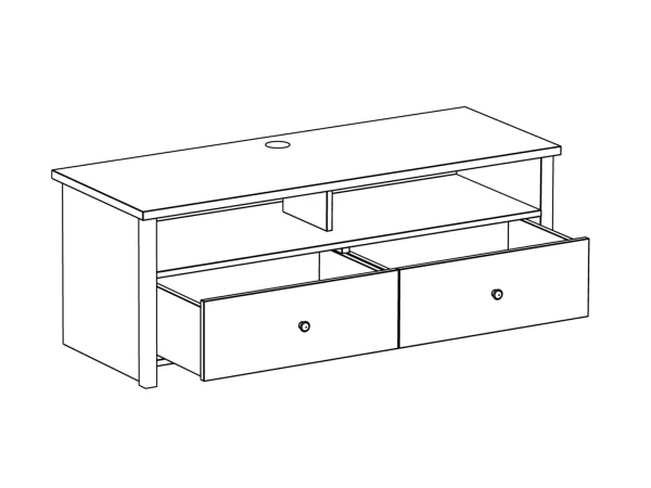 Тумба для ТВ малая Village — изображение 2