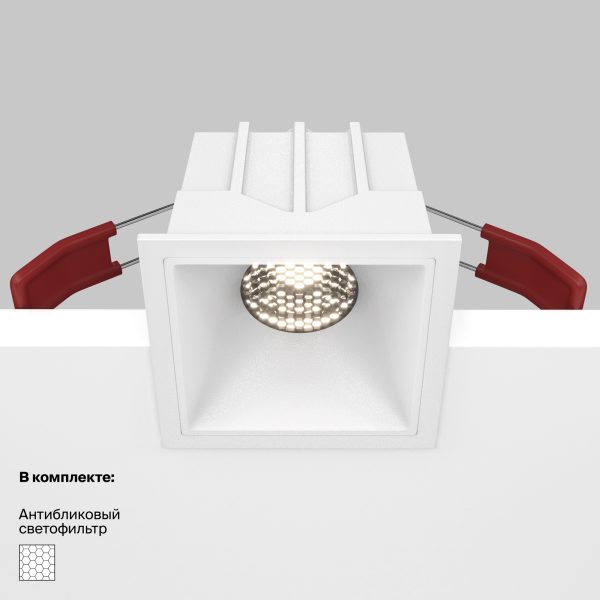 Встраиваемый светильник Technical DL043-01-10W4K-SQ-W — изображение 3