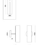 Настенный светильник (бра) Freya FR5368WL-02BS