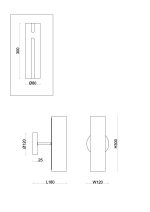 Настенный светильник (бра) Freya FR5368WL-02BS