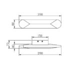 Настенный светильник (бра) Maytoni MOD276WL-L8W3K