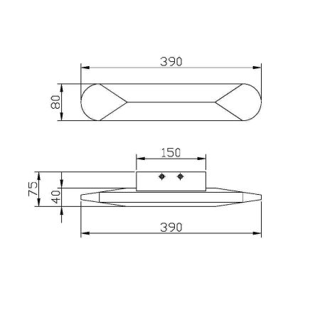 Настенный светильник (бра) Maytoni MOD276WL-L8W3K