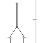 Подвесной светильник Maytoni MOD280PL-L23B3K
