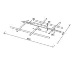 Потолочный светильник Maytoni MOD278CL-L50G3K