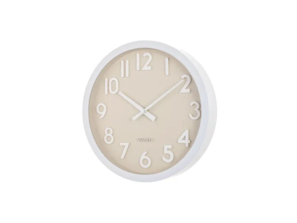 Часы настенные Aviere White белый — изображение 2