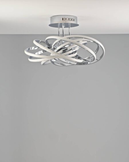 Светодиодная потолочная люстра с пультом Moderli V2831-CL Arrow LED 280W