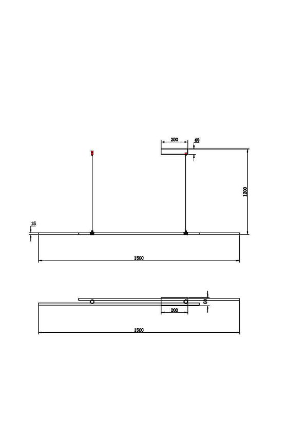 Подвесной светильник Maytoni MOD005PL-L48BSK — изображение 2