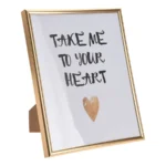 Фоторамка Heart in Gold
