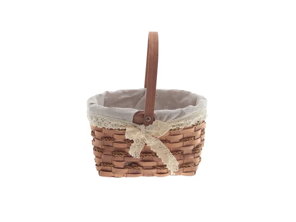 Корзина коричневый 27 см коричневый — изображение 3