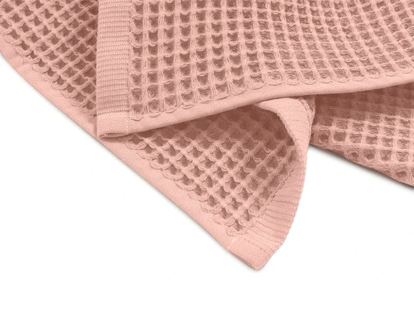 Полотенце вафельное Anda 30x50 розовый — изображение 3