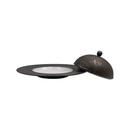 Чаша с крышкой ROOMERS TABLEWARE L9684-Cream-M2