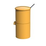 Набор: сахарница + молочник + ложечка LOVERAMICS C098-51AYE