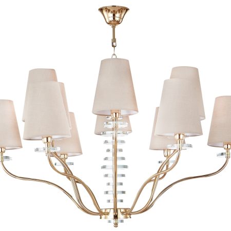 Люстра Crystal Lux ARMANDO SP6+6 GOLD