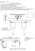 Светильник потолочный Crystal Lux CLT 017CW2 L250 WH — изображение 2